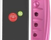 MyKronoz ZeFit3 – opaska fitness z ekranem dotykowym, srebrno-różowa – zdjęcie 1