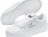 PUMA Cali Wn's – trampki damskie skórzane, białe – zdjęcie 3