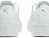 PUMA Cali Wn's – trampki damskie skórzane, białe – zdjęcie 4