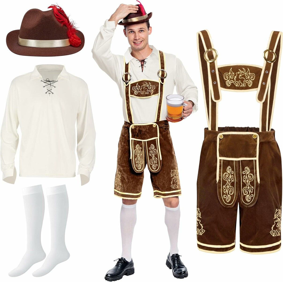 Spooktacular Creations – kostium bawarski Oktoberfest męski