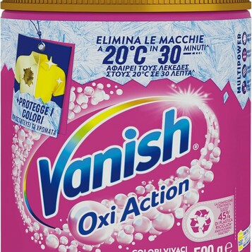 Odplamiacz w proszku Vanish Oxi Action (stan nowy)