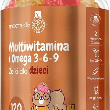 Multiwitaminowe Żelki dla Dzieci maxmedix (stan nowy)