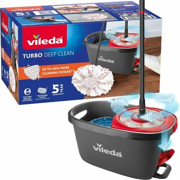 Komplet mop obrotowy Vileda Turbo 3w1 (stan nowy)