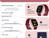 Fitbit Versa 4 – smartwatch fitness z GPS, wielokolorowy – zdjęcie 4