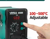 YIHUA 858D Stacja na gorące powietrze – rework SMD do serwisu GSM – zdjęcie 3