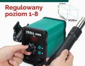 YIHUA 858D Stacja na gorące powietrze – rework SMD do serwisu GSM – zdjęcie 4