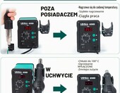 YIHUA 858D Stacja na gorące powietrze – rework SMD do serwisu GSM – zdjęcie 5