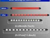 Riloer 12 V – taśmy LED do jazdy dziennej DRL, komplet 2 szt. – zdjęcie 4
