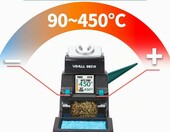 YIHUA 982-III Stacja lutownicza C210 – cyfrowa, do napraw GSM – zdjęcie 5
