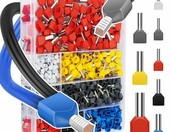 Lytool Końcówki kablowe podwójne 750 szt. 0,5-10 mm² – tulejki zaciskowe – zdjęcie 1