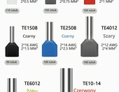 Lytool Końcówki kablowe podwójne 750 szt. 0,5-10 mm² – tulejki zaciskowe – zdjęcie 2