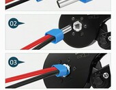 Lytool Końcówki kablowe podwójne 750 szt. 0,5-10 mm² – tulejki zaciskowe – zdjęcie 4