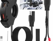 Mineup gniazdo USB do motocykla, szybkie ładowanie 18W + 30W PD – zdjęcie 1
