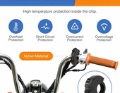 Mineup gniazdo USB do motocykla, szybkie ładowanie 18W + 30W PD – zdjęcie 3