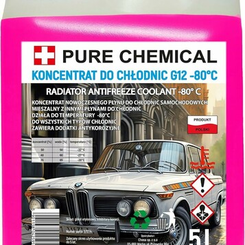 Płyn do chłodnic G12/G12+ PURE CHEMICAL (stan nowy)