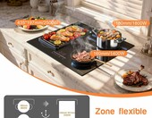 NOXTON NTI-B43506-F1-EU 60 cm – płyta indukcyjna do zabudowy, 4 pola – zdjęcie 3