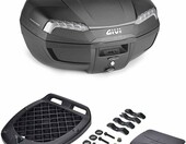 Givi E46NT2 Monolock 46L – kufer motocyklowy z płytą mocującą, czarny – zdjęcie 1