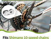 BlitzPro spinki do łańcucha rowerowego 10-rzędowego, 10 par – zdjęcie 5