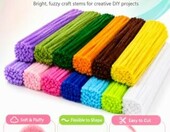 Zyluria – druciki kreatywne chenille do kwiatów DIY, 950 szt. – zdjęcie 3