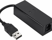 Keenso 56K - zewnętrzny faks-modem USB do faksowania z komputera – zdjęcie 1