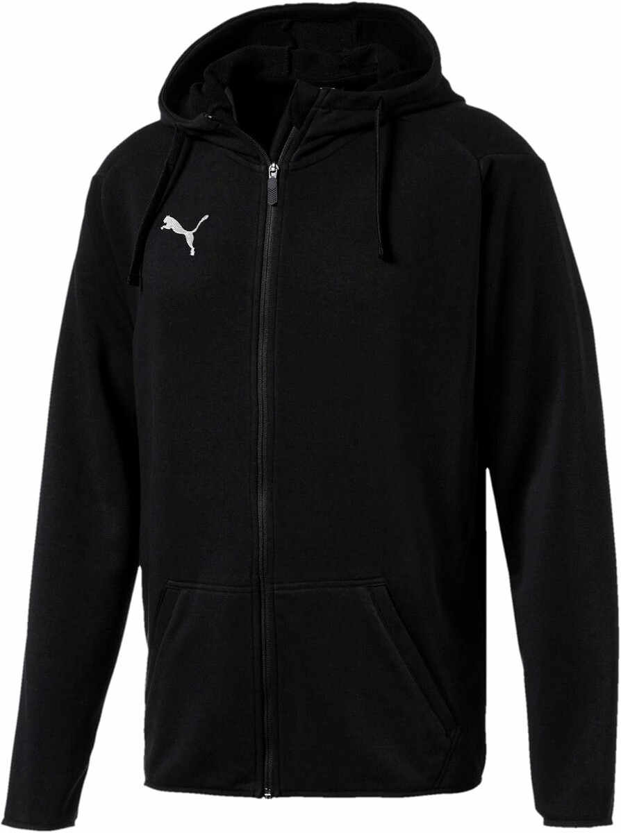 PUMA LIGA Casuals Hoody – bluza piłkarska z kapturem, czarna