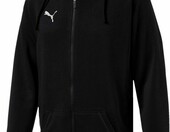 PUMA LIGA Casuals Hoody – bluza piłkarska z kapturem, czarna – zdjęcie 1