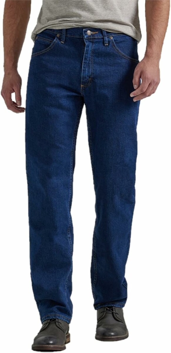 Wrangler Authentics Classic – męskie jeansy z prostą nogawką, Dark Indigo