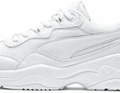 PUMA Cilia Adult – damskie buty sportowe sneakersy w stylu retro, białe – zdjęcie 1