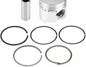Zestaw tłokowy Keenso 39 mm do silnika GY6 – tłok, pierścienie, sworzeń – zdjęcie 1