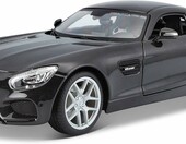 Maisto Mercedes-AMG GT – model samochodu w skali 1:18, czarny – zdjęcie 1