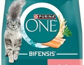 Purina ONE Adult – sucha karma dla kotów z łososiem, 9,75 kg – zdjęcie 1