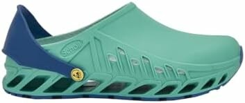Dr. Scholl's EvoFlex – obuwie medyczne, chodaki unisex, zielone