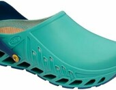 Dr. Scholl's EvoFlex – obuwie medyczne, chodaki unisex, zielone – zdjęcie 3