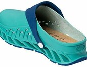 Dr. Scholl's EvoFlex – obuwie medyczne, chodaki unisex, zielone – zdjęcie 5