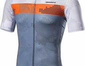BERGRISAR koszulka rowerowa męska z krótkim rękawem, pomarańczowa – zdjęcie 1