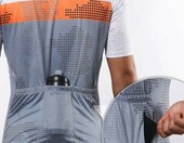 BERGRISAR koszulka rowerowa męska z krótkim rękawem, pomarańczowa – zdjęcie 4