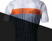 BERGRISAR koszulka rowerowa męska z krótkim rękawem, pomarańczowa – zdjęcie 5