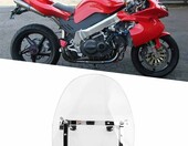 Owiewka motocyklowa Okuyonic na kierownicę, przezroczysta – deflektor uniwersalny – zdjęcie 5