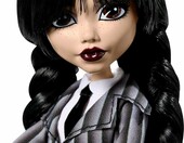 Mattel Monster High Wednesday Addams HXJ04 – lalka kolekcjonerska z akcesoriami – zdjęcie 3