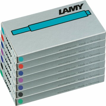 Komplet 7x5 nabojów atramentowych LAMY T10 (stan nowy)