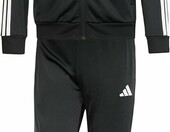 adidas Dres męski Basic z 3 paskami – bluza i spodnie, czarny – zdjęcie 1