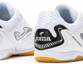 Joma Maxs 2502 IN – halówki piłkarskie na halę, białe – zdjęcie 2