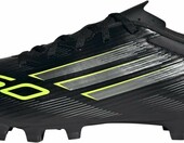 adidas F50 Club FG/MG – korki piłkarskie, czarne, model NIL96 – zdjęcie 1