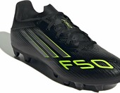 adidas F50 Club FG/MG – korki piłkarskie, czarne, model NIL96 – zdjęcie 4