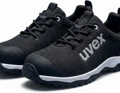 Uvex Coreguard S1 – półbuty robocze męskie, czarne, nosek stalowy – zdjęcie 1