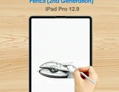 JETech szkło hartowane do iPad Pro 12,9 cala (3.-6. gen.), 2 szt. – zdjęcie 4