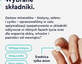 Gloryfeel Biotyna + Cynk + Selen – 400 tabletek na skórę, włosy, paznokcie – zdjęcie 4