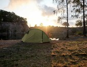 Grand Canyon Cardova 1 – namiot turystyczny tunelowy, zielony – zdjęcie 4
