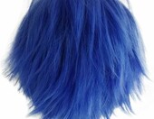 Gairyan Peruka cosplay krótka – granatowa peruka do przebrań unisex – zdjęcie 4
