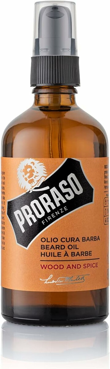 Proraso Wood & Spice olejek do brody 100 ml – pielęgnacja zarostu